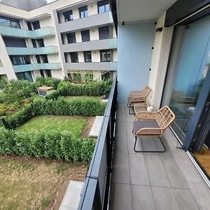 Newly Built With Balcony, Ac And Free Indoor Garage Apartament